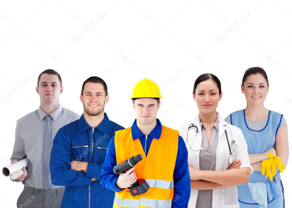depositphotos 24061705 stock photo group of with different jobs